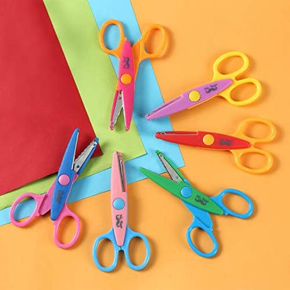 Mr. Pen- Craft Scissors Decorative Edge, 6 Pack, Bright Zig Zag Scissors - Image 6