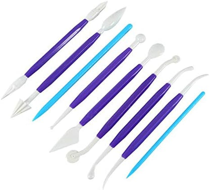 Saluaqui Dry Clay Dry Clay for Adults Cla Wholesale Pcs Pottery Sculpture Carving Tools Set Double Headed Plastic DIY Kit for Kids and Adults and Lightweight for Modeling and - Image 6