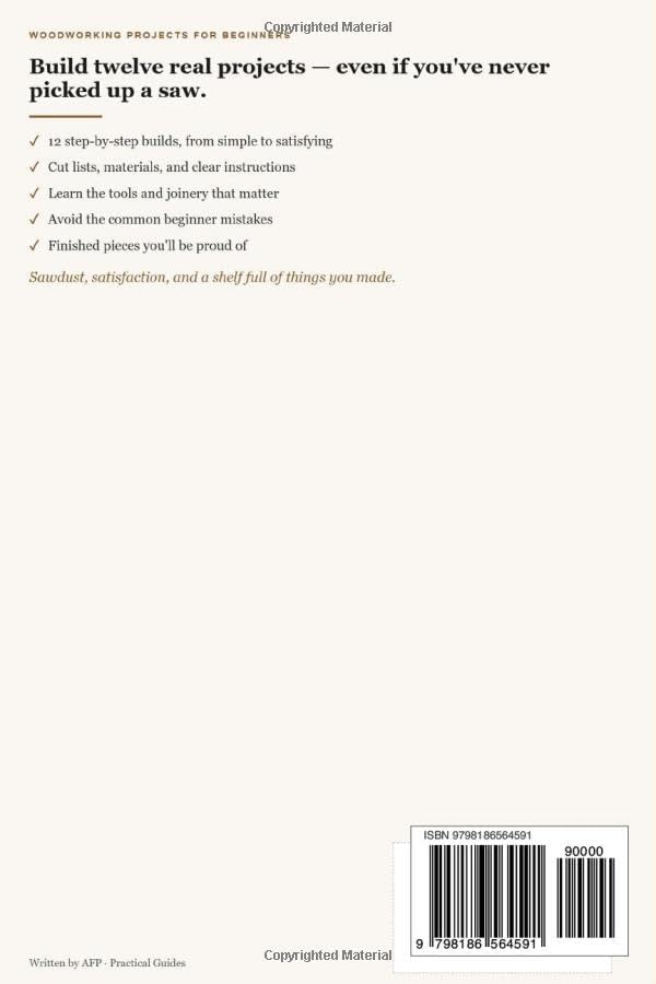 Woodworking Projects for Beginners: From Cutting Board to Coffee Table in 12 Builds - Image 2