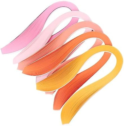 ODETOJOY Pink Quilling Paper Strips 10mm Single Color Quilling Strips 3/8inch Paper Filigree - Image 4