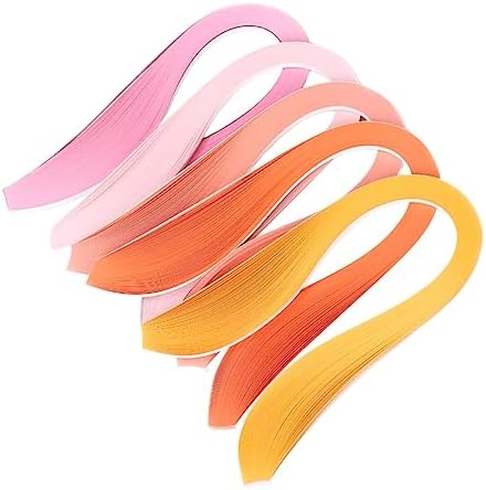 Fuchsia Quilling Paper Strips 10mm Rose Single Color Quilling Strips 3/8inch Paper Filigree Raspberry - Image 4