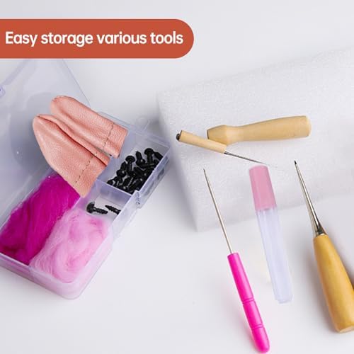 IVICOO Felting Needles,Felt Needle Kit,Needle Felting Kit Tools Beginner - Image 6
