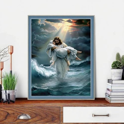 BAWKENTON Jesus Paint by Numbers for Adults and Kids - Image 5