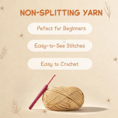 MASPODER Crochet Kit for Beginners Adults Complete Starter Cats Pattern - Image 7