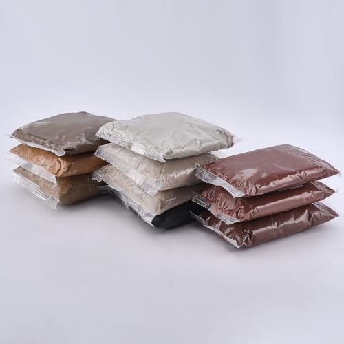 10 Colors Air Dry Clay 5.5lbs Natural Pottery Clay for Wheel Throwing Self Hardening Modeling Clays Natural Porcelain for Adults Beginners Advanced Sculptors Professional DIY Art Craft - Image 3