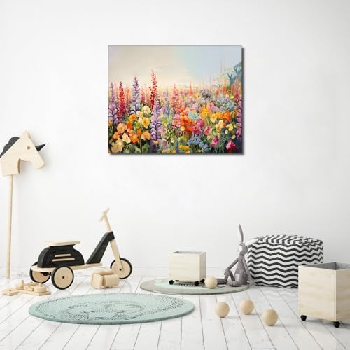 TUMOVO Adults' Paint-by-Number Kits Garden Full Bloom Painting by Number - Image 2