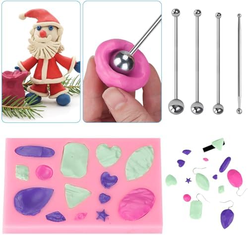 CiaraQ 60-Color Polymer Clay Oven Bake Modeling Kit - Image 5