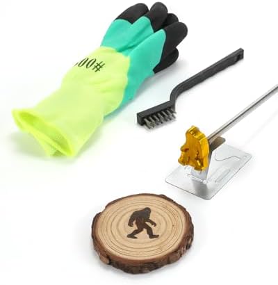 AIMOADO 1.5" Sasquatch Branding Iron, for Wood Hats BBQ & Steak by AIMOADO