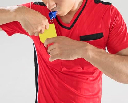 ONLYKXY 6pcs PVC Red Yellow Soccer Cards Set Warning Ejection,4x3.15in - Image 5