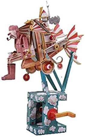 ModelShop Automata Paper Machine Moving Model Papercraft Designed by Keith Newstead - Boys Girls Fun & Educational DIY Project, Great Xmas Present & DIY Project for Kids (Flying Dreamer) by Unknown
