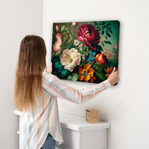 TUMOVO Flower Bunch Paint by Numbers Kit for Adults - Image 2