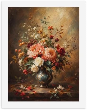 Bozfoxa Paint by Numbers Kit for Adults Beginner Autumn Floral Vase by Unknown