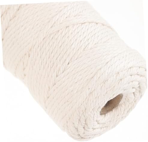 OHPHCALL Macrame Wall Hanging Kits DIY Macrame Tapestry Kit Cotton Thread Beads Rings Easy to Use for Adults - Image 3