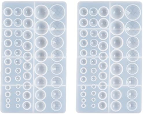 Round Cabochon Mold Resin Jewelry Molds Silicone Molds for Resin by DD-life