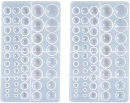 Round Cabochon Mold Resin Jewelry Molds Silicone Molds for Resin by DD-life