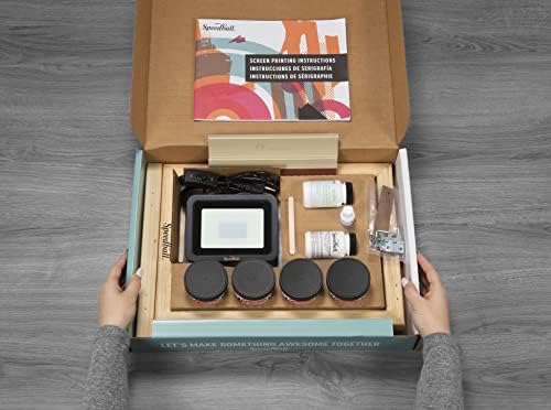Speedball Advanced All-In-One Screen Printing Kit, Includes LED UV Exposure Lamp - Image 2