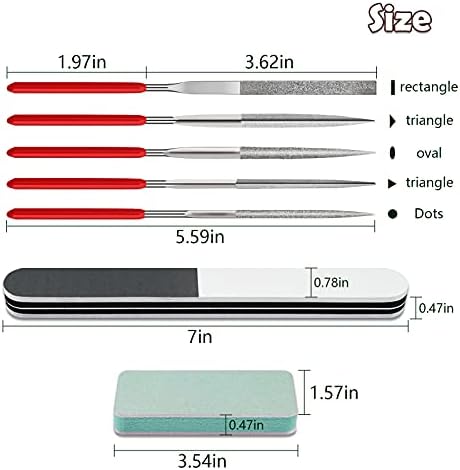Sakolla 24 Pcs Resin Casting Tools Set - Include Sand Papers, Polishing Blocks, Polishing Cloth, Round File, Semicircular File, Flat File and Scissors for Polishing Epoxy Resin Jewelry Making Supplies - Image 3