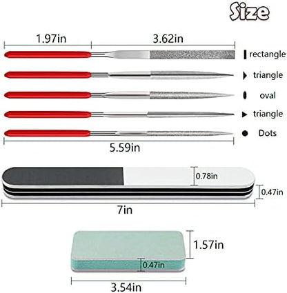 Sakolla 24 Pcs Resin Casting Tools Set - Include Sand Papers, Polishing Blocks, Polishing Cloth, Round File, Semicircular File, Flat File and Scissors for Polishing Epoxy Resin Jewelry Making Supplies - Image 3