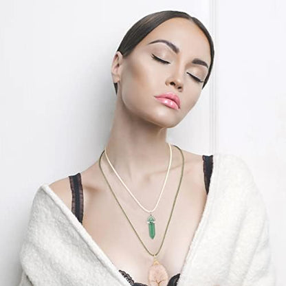 Tudomro 100 Waxed Leather Necklace Cord with Clasp,Earth Tone,20 Inch - Image 2