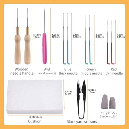 JUPEAN Needle Felting Kits for Beginners Adults Needle Felting Supplies - Image 2