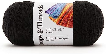 MICHAELS Bulk 12 Pack: Soft Classic™ Solid Yarn by Loops & Threads® - Image 6