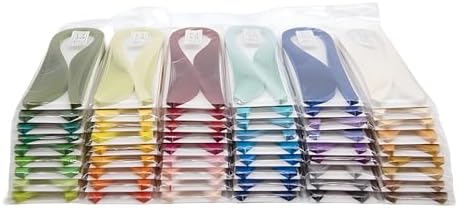 ODETOJOY Quilling Strips 5mm Paper Quilling Set 120pcs Strips 52CM Solid Color Origami Paper DIY Hand Crafts Quilling Paper Strips (Dark Gray) - Image 3