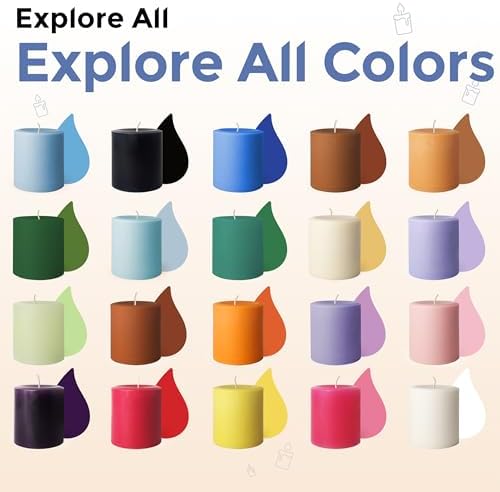 Candle Dye Chips Variety Pack, 20 Colors, Soy & Paraffin Candle Making - Image 6