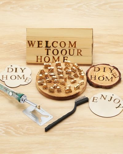 5/8" Wood Burning Letter Kit, 26Pcs Alphabet Branding Iron for Wood - Image 5