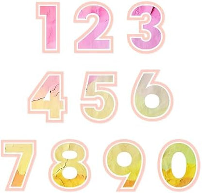 Sizzix Thinlits Die Set, This or that 2 inch Numbers by 49 and Market, 20 Cutting Dies by Sizzix