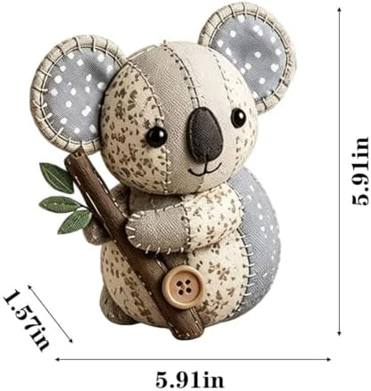 Patchwork Mouse DIY Sewing Kit for Adults & Beginners (Koala) - Image 2