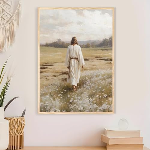 Jesus Paint by Numbers Kit for Adults Framed Canvas 12X16 in, Frameworkless - Image 4