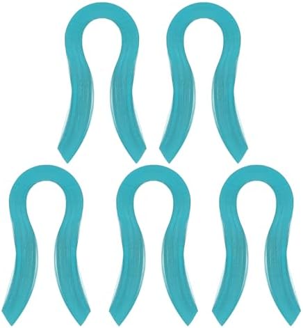 PATIKIL Quilling Strips Paper 600pcs 1.5mm 39cm Origami Paper Quilling Kits for Art DIY Hand Craft Christmas, Turquoise Blue by PATIKIL
