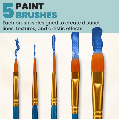 Painting Kit for Beginners, Kids, Teens, Adults - Acrylic Paint Set - Image 4