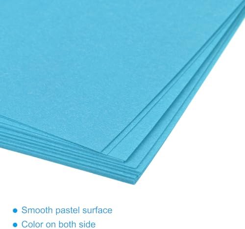 MECCANIXITY 25 Sheet Origami Paper Double Sided Aquamarine Blue 2.5x2.5 Inch Square Sheet for Art Craft Project, Beginners, Gift Decoration - Image 4
