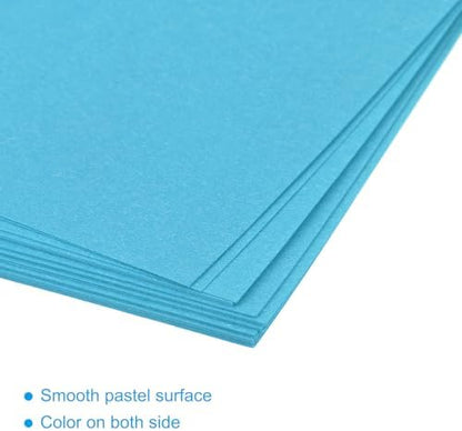 MECCANIXITY 25 Sheet Origami Paper Double Sided Aquamarine Blue 2.5x2.5 Inch Square Sheet for Art Craft Project, Beginners, Gift Decoration - Image 4
