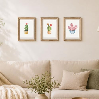 Potted Plants Watercolor Workbook, Cactus and Plant Painting Book - Image 4
