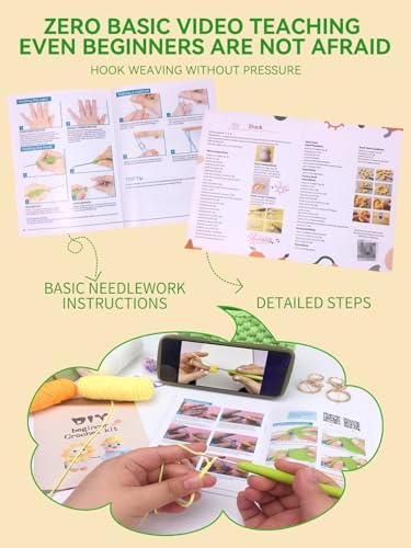 SwiftGo Crochet Kit for Beginners, 2Pcs Duck Crochet Animal Kits with Step-by-Step Video Tutorials, Beginner Amigurumi Crochet Starter Kit for Adults Kids, Holiday Birthday Gift - Image 3