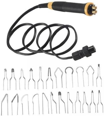 Wood Burner Pen with Antislip Grip for Beginners by Unknown