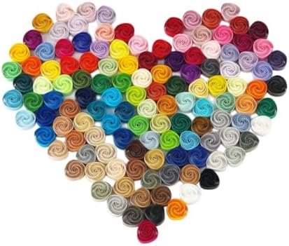 ODETOJOY Quilling Strips 5mm Paper Quilling Set 120pcs Strips 52CM Solid Color Origami Paper DIY Hand Crafts Quilling Paper Strips (Red) - Image 6