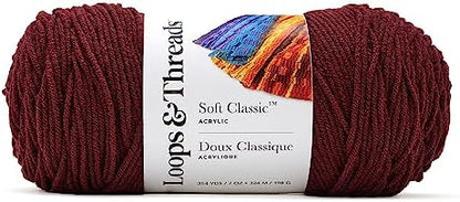 MICHAELS Bulk 12 Pack: Soft Classic™ Solid Yarn by Loops & Threads® - Image 3