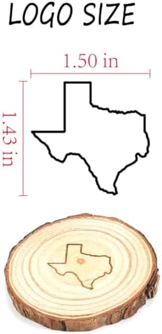 AIMOADO 1.5" Texas Branding Iron, for Wood Hats Leather BBQ & Steak - Image 2