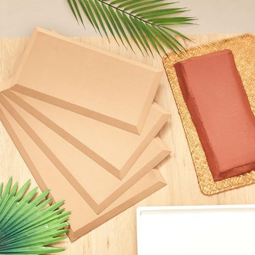 Sunnychicc 5 Pcs Rectangle Pottery Molds for Handbuilding,6.14-10.87 Inch - Image 6