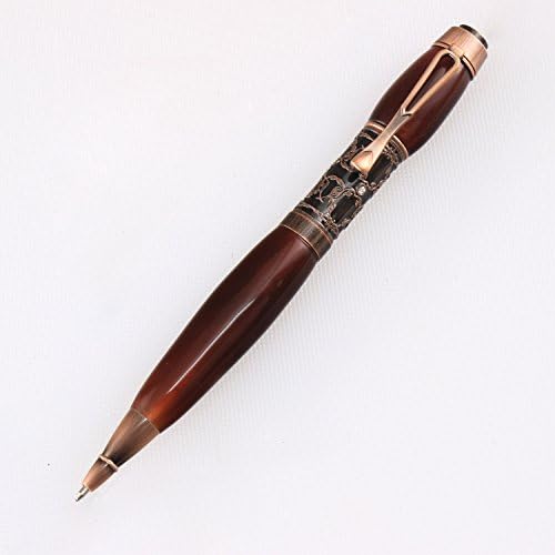 Legacy Woodturning, Victoria Pen Kit Starter Pack with Bushings, Hurricane M42 Cobalt Drill Bit, Pen Kits, Wood Pen Blank Sampler Pack - Image 2