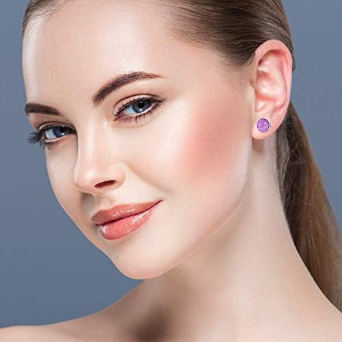 Hicarer 300 Pcs Earring Posts, Gold, Silver with Gold, Silver and Clear - Image 6