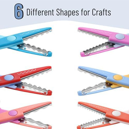 Mr. Pen- Craft Scissors Decorative Edge, 6 Pack, Jewel Colors - Image 4