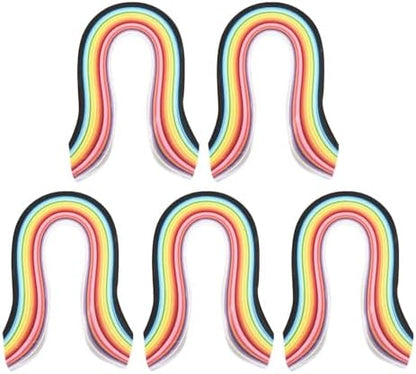 PATIKIL 1300pcs Quilling Strips Paper, 10mm x 39cm Origami Paper Quilling Kits for Adults Beginner Art DIY Craft Christmas, Multicolor by PATIKIL