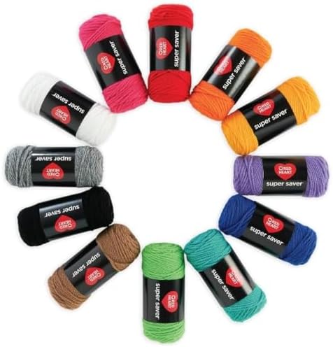 Red Heart Craft Kit, Yarn for Crocheting and Knitting by RedHeart
