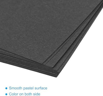 MECCANIXITY 25 Sheet Origami Paper Double Sided Black 2.5x2.5 Inch Square Sheet for Art Craft Project, Beginners, Gift Decoration - Image 4