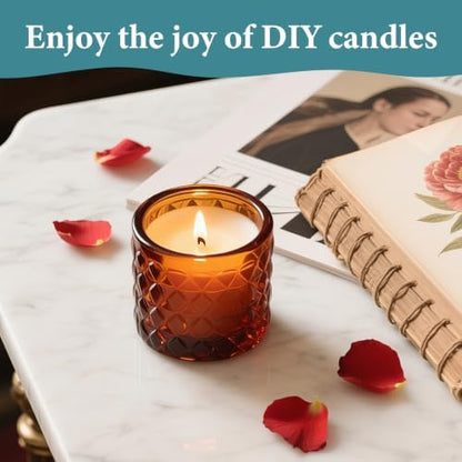 SAEUYVB 5lbs Soy Wax for Candle Making with 1.8L Wax Melter Pot - Image 5