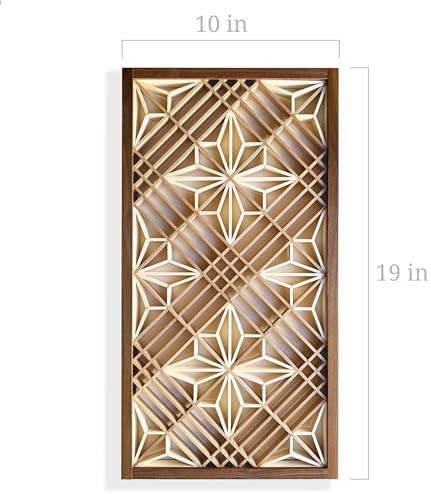 Hinoki Woodworks Kumiko DIY Kit Kakuasa-no-ha Pattern - Image 3